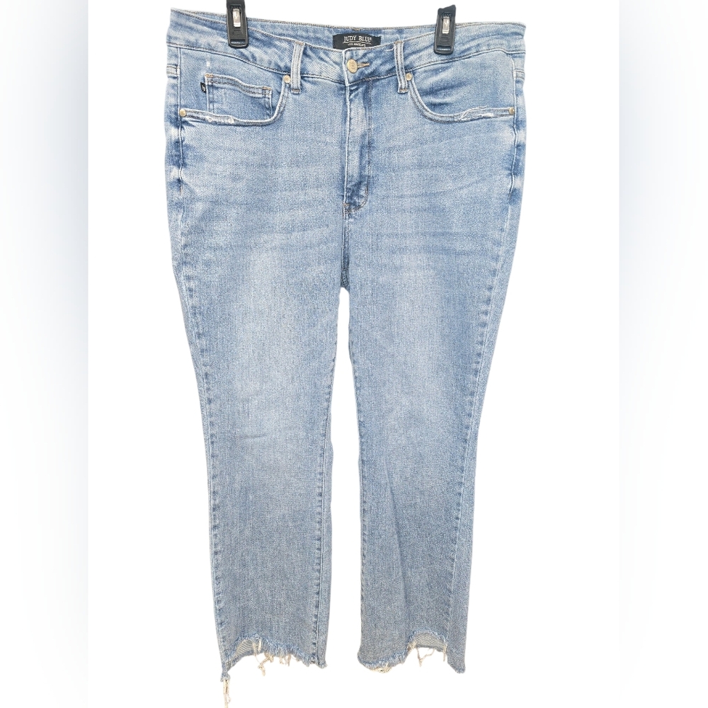 Judy Blue Light Wash Boot Cut Jeans Size:18W